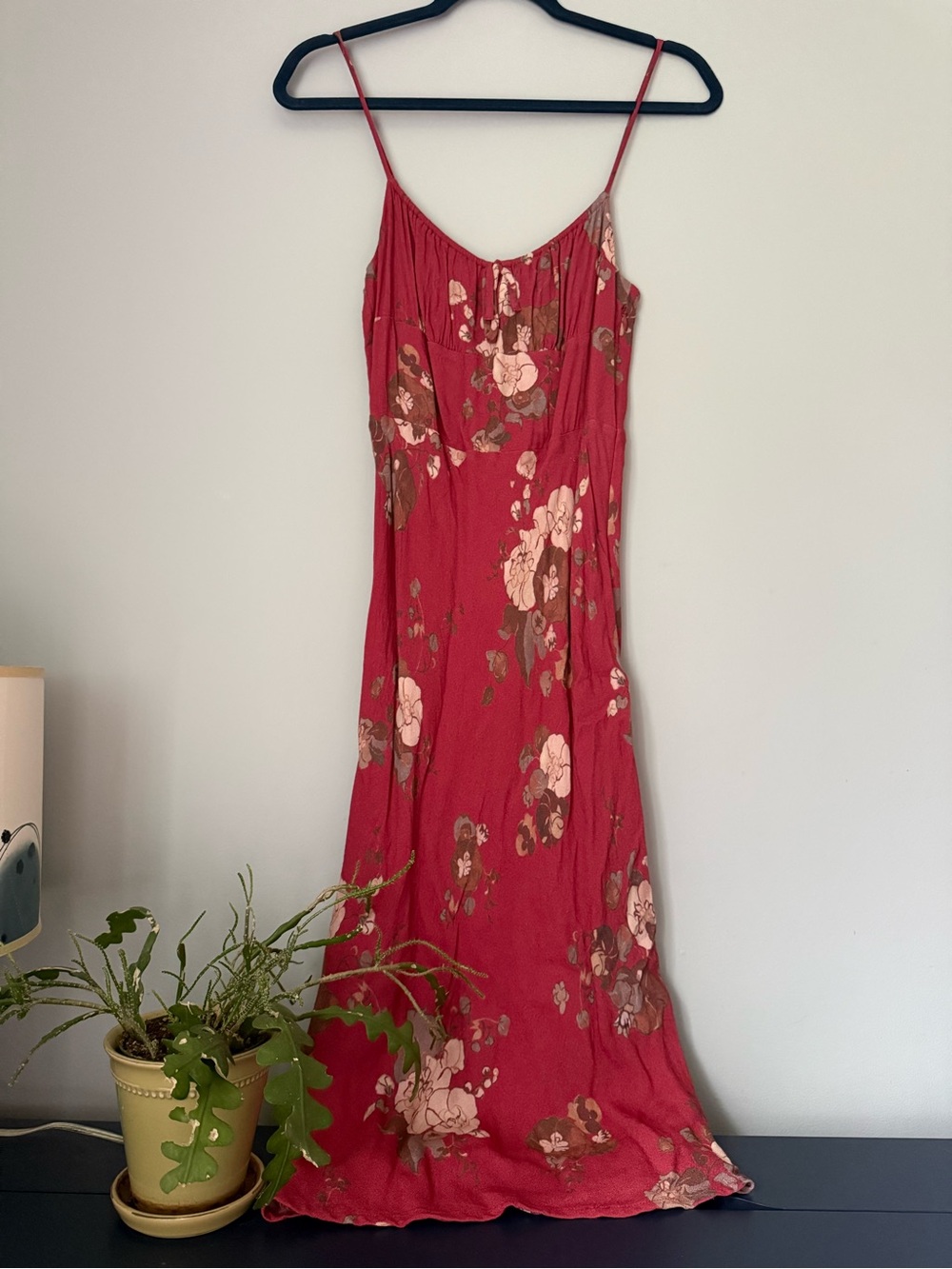Flowy Floral Summer Dress - Wilfred Pink Floral Smocked Dress